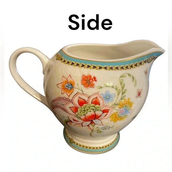 Grace Teaware Multicolor Floral Creamer - Picture 5 of 10
